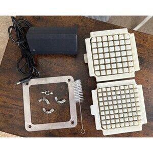 Electric French Fry Cutter Replacement Blade Assembly Pusher Block 1/4" 3/8"